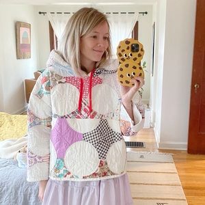 Psychic Outlaw quilt hoodie